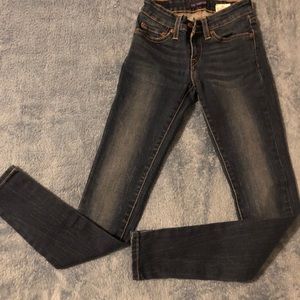 Levis jeans 535 leggings size medium junior new